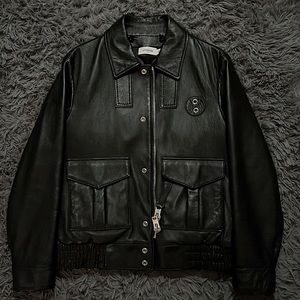 Coach Lamb Leather Sherriff Jacket